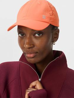 Sweaty Betty Swiftie Pace Cap, Orange - view 2, Orange