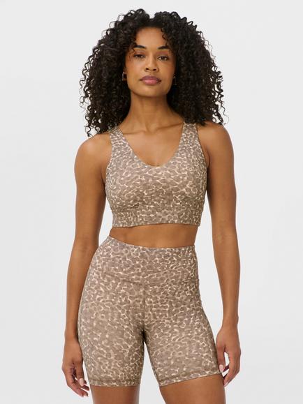Sweaty Betty Ultimate Studio Yoga Voop Bra, Beige, Beige