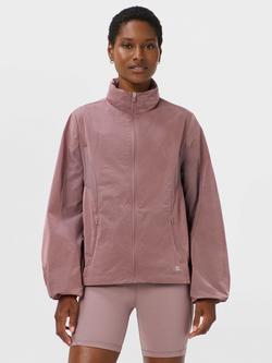 Sweaty Betty Breathe Easy Track Jacket, Dusk Berry Purple, Dusk Berry Purple