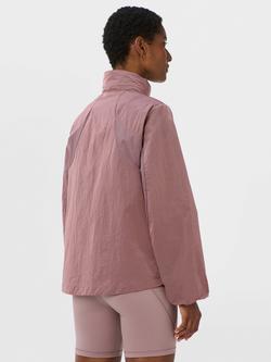 Sweaty Betty Breathe Easy Track Jacket, Dusk Berry Purple - view 2, Dusk Berry Purple