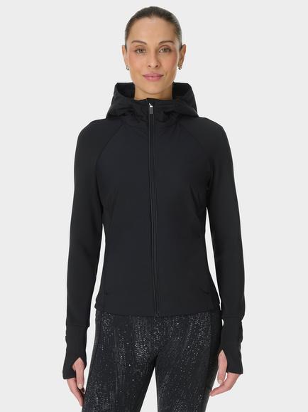 Sweaty Betty Insulated Running Jacket, Black, Black