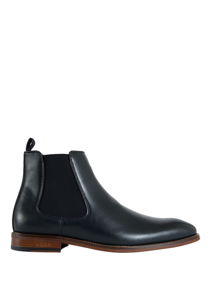 V.GAN Vegan Affogato Chelsea Boots, Black