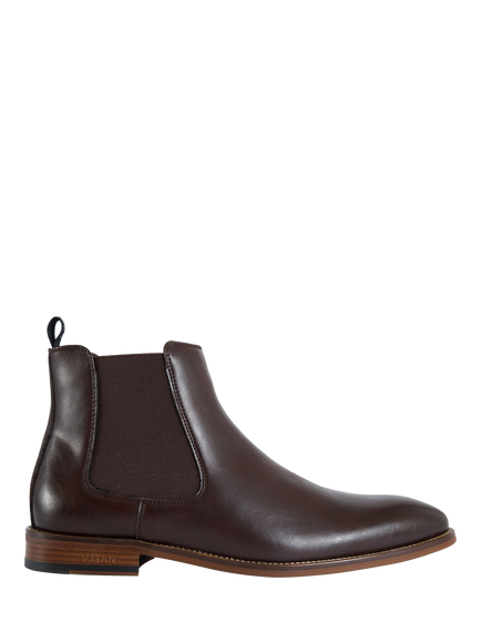 V.GAN Vegan Affogato Chelsea Boots, Brown