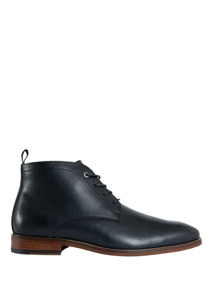 V.GAN Espresso Chukka Boots, Black