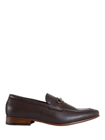 V.GAN Vegan Cappuccino Loafers, Brown