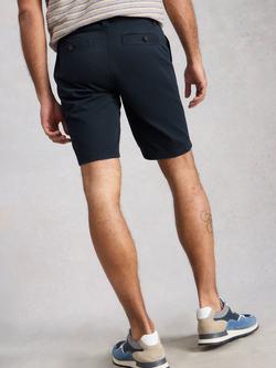 White Stuff Chapman Chino Shorts, Dark Navy - view 2, Dark Navy