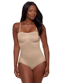 Miraclesuit Showstopper Strapless Shaping Bodysuit, Warm Beige, Warm Beige