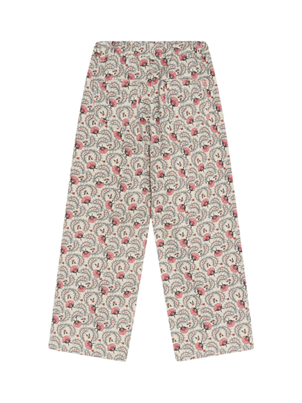The New Society Kids' Nesta Wide Leg Printed Trousers, Multi - view 2, Multi