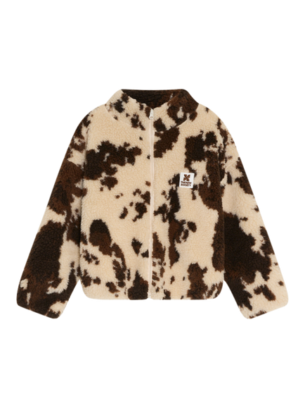 The New Society Kids' Wynn Animal Sherpa Jacket, Multi, Multi