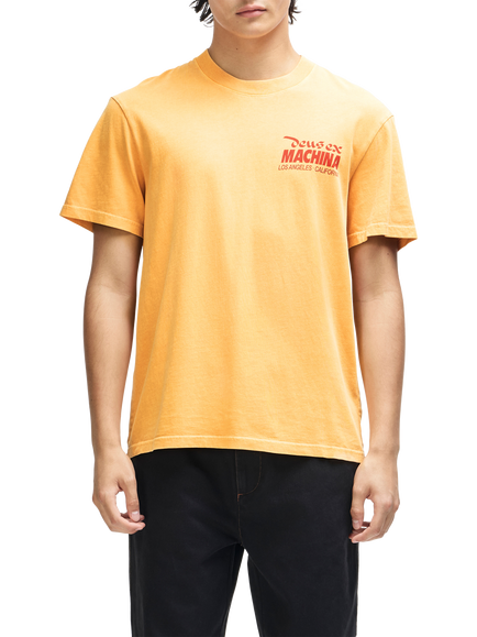 Deus Ex Machina Cotton Primo T-Shirt, Radiant Yellow, Radiant Yellow