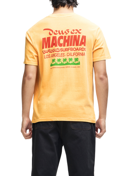 Deus Ex Machina Cotton Primo T-Shirt, Radiant Yellow - view 2, Radiant Yellow