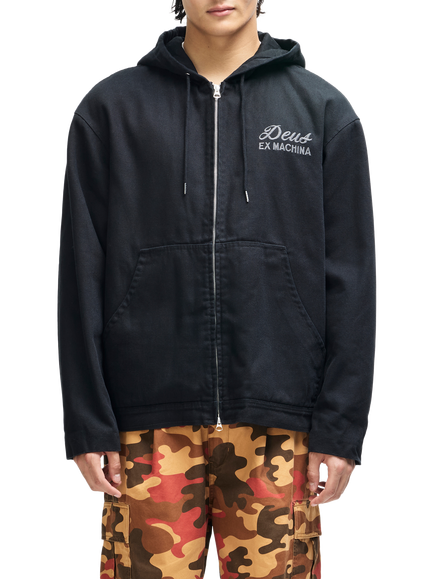 Deus Ex Machina Harajuku Jacket, Black, Black