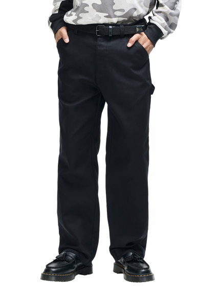 Deus Ex Machina Big Fella Trousers, Black, Black