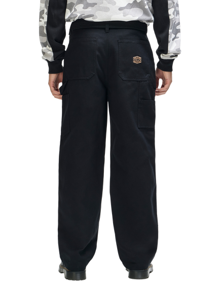 Deus Ex Machina Big Fella Trousers, Black - view 2, Black