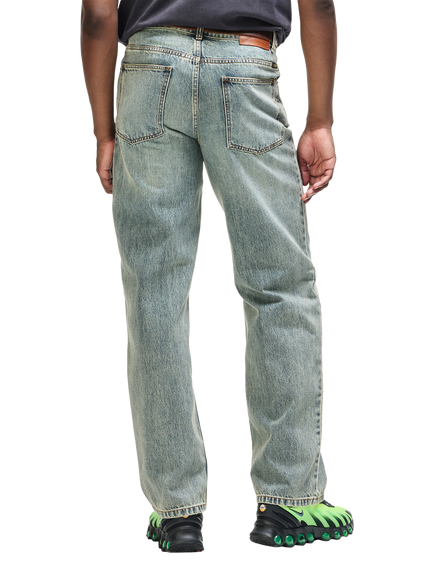 Deus Ex Machina Cotton True Line Jeans, Dirty Denim - view 2, Dirty Denim