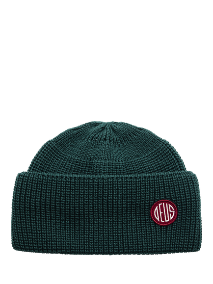 Deus ex Machina Crosland Wool Beanie, Racing Green, Racing Green