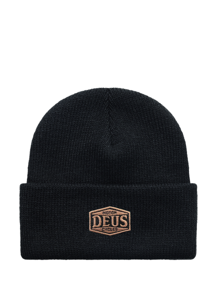 Deus ex Machina Benjie Beanie, Black, Black