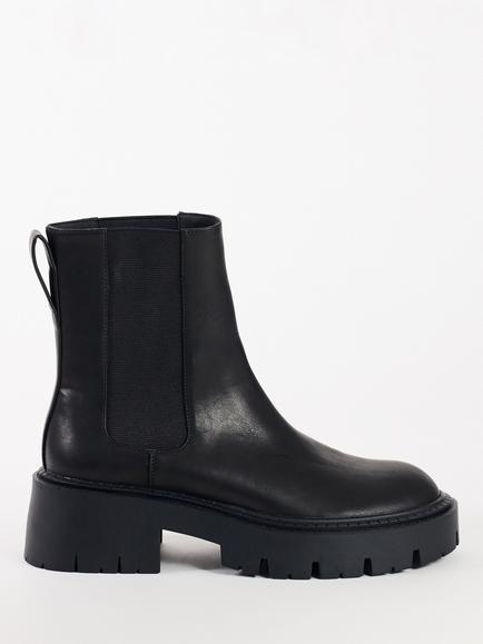 Topshop Leon Chunky Chelsea Boots, Black Black, Black Black