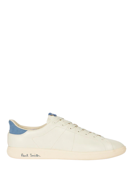 Paul Smith Chip Leather Trainers, Off White, Off White