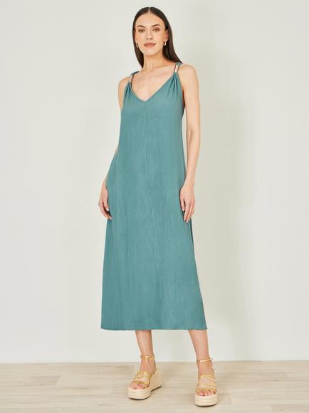 Yumi Maxi Beach Dress - view 2, Sea Green