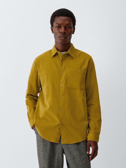 John Lewis Corduroy Shirt, Dried Tobacco, Dried Tobacco