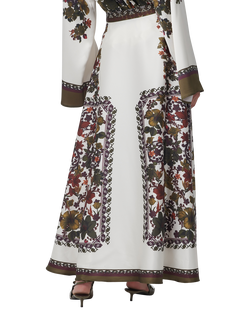 LEEM Floral Print Maxi Skirt, Multi, Multi
