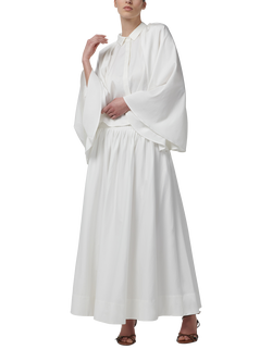 LEEM Cape Sleeve Shirt, White - view 2, White