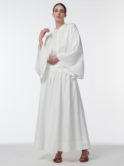 LEEM Cape Sleeve Shirt, White - view 2, White
