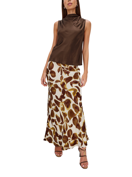 Rails Kaleen Sleeveless Drape Neck Top, Brown - view 2, Brown