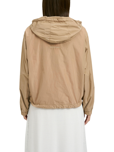 Smith & Soul Hooded Windbreaker Jacket, Beige - view 2, Beige