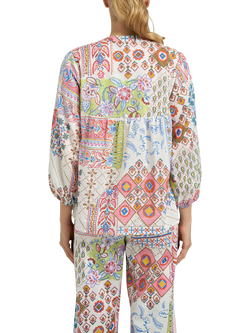 Smith & Soul Patchwork Print Blouse, Cream - view 2, Cream