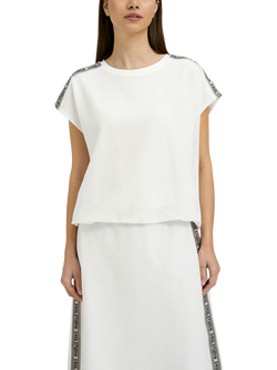 Smith & Soul Oversized Mesh T-Shirt, Off White, Off White