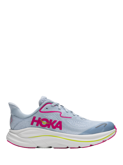 HOKA Kids' Clifton 10 Jacquard Trainers, Neon Dragonfruit, Neon Dragonfruit