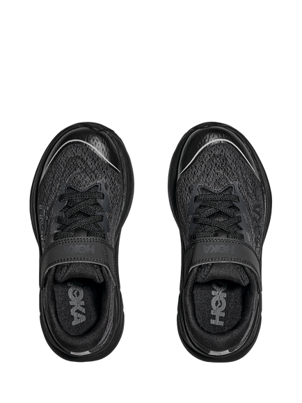HOKA Kids' Rincon 4 Mesh Trainers, Black - view 2, Black