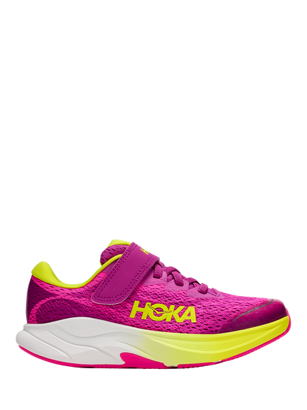 HOKA Kids' Rincon 4 Mesh Trainers, Fuchsia, Fuchsia