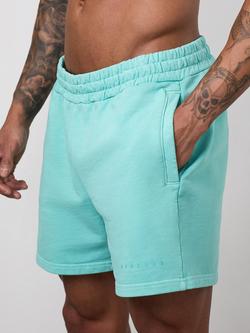 Gym King World Washed Shorts, Poolside Green
