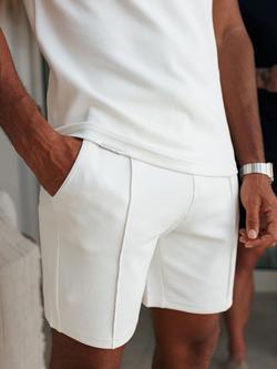 Gym King Portals Texture Shorts, Cream