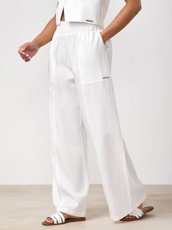 Gym King Signature Redefined Trousers, Cream, Cream