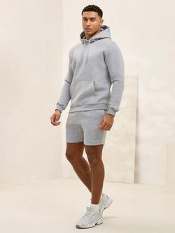 Gym King Fundamental Linear Shorts - view 2, Grey Marl