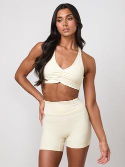 Gym King 365 Scrunch Bra, Buttermilk