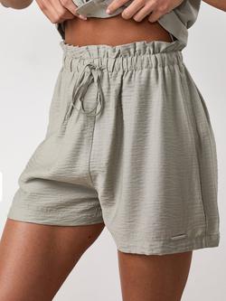 Gym King Signature Woven Paper Bag Shorts, Dusky Sage