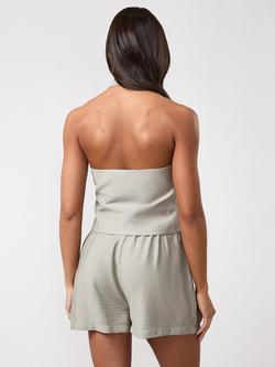 Gym King Signature Woven Halter Neck Vest - view 2, Dusky Sage