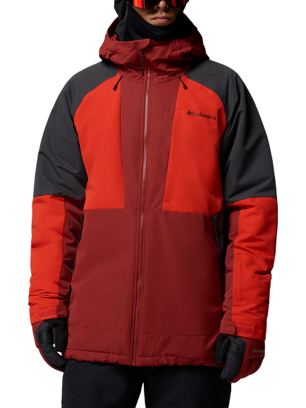 Columbia Men's Alpine Echo™ Insulated Ski Jacket, Red Oxide, Shark, S
