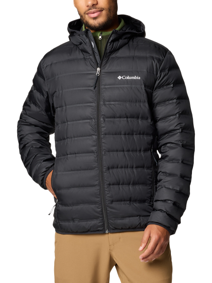 Columbia Lake 22 II Down Hooded Jacket, Black, Black
