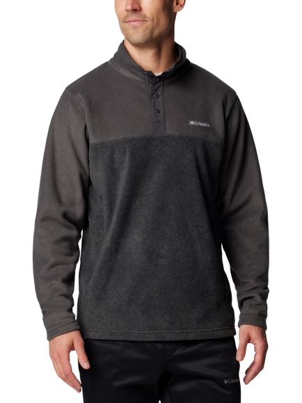Columbia Steens Mountain Half Snap Fleece, Charcoal, Charcoal Heather, S