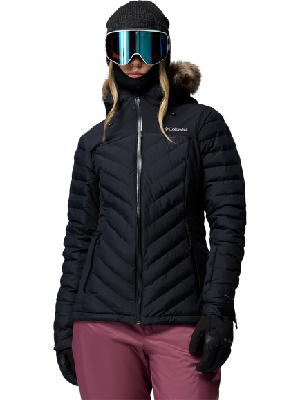 Columbia Bird Mountain III Insulated Down Ski Jacket, Black, Black