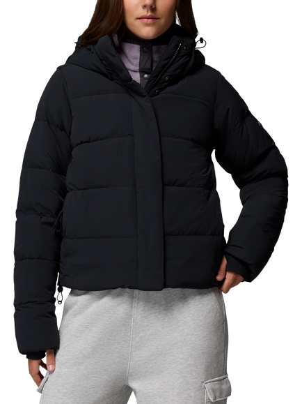 Columbia Amaze Puffer Hooded Jacket, Black, Black