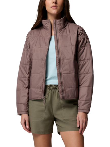 Columbia Sienna Hill Quilted Jacket, Iron - view 2, Iron