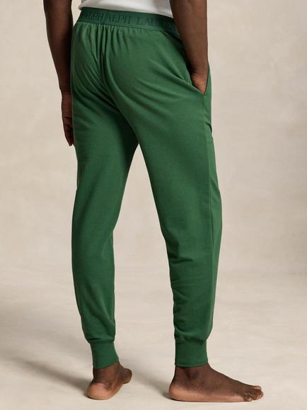 Ralph Lauren Stretch Cotton Lounge Trousers, Varano Green - view 2, Varano Green