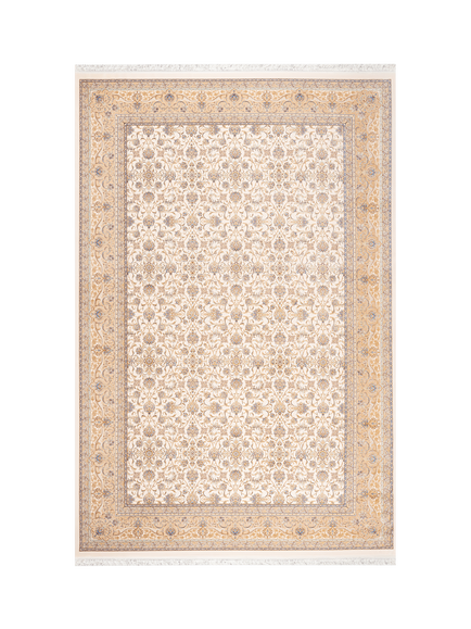 Gooch Luxury Abedeh Floral Rug, Ivory, Ivory